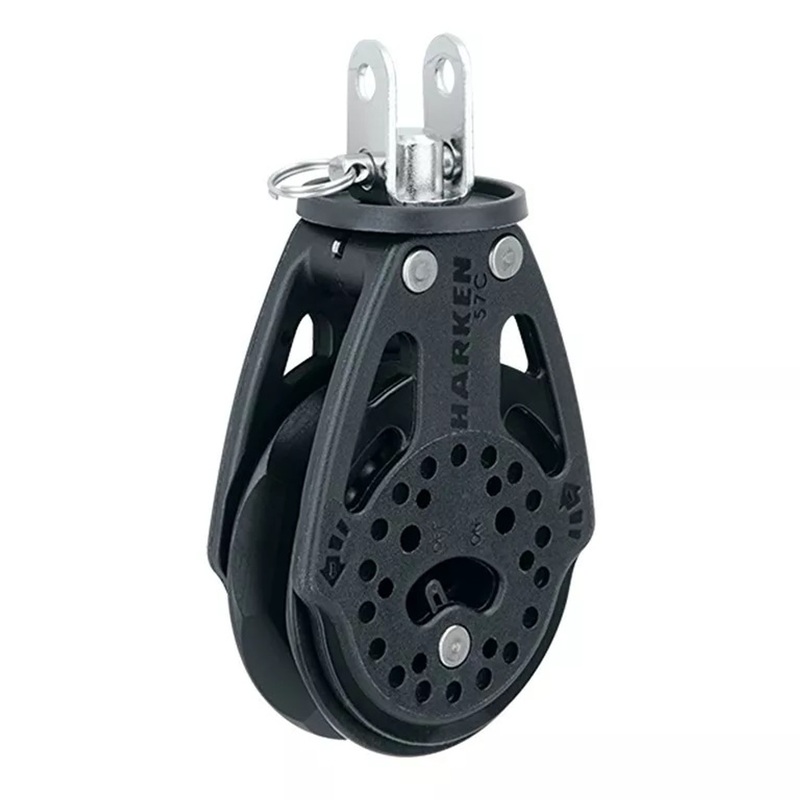Harken 57mm Single Ratchet Block – with 093 U-Adapter