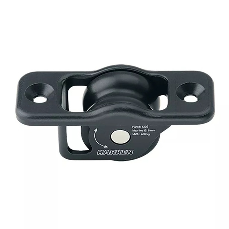 Harken 60mm Protexit Exit Block Through-Deck – Wide Sheave