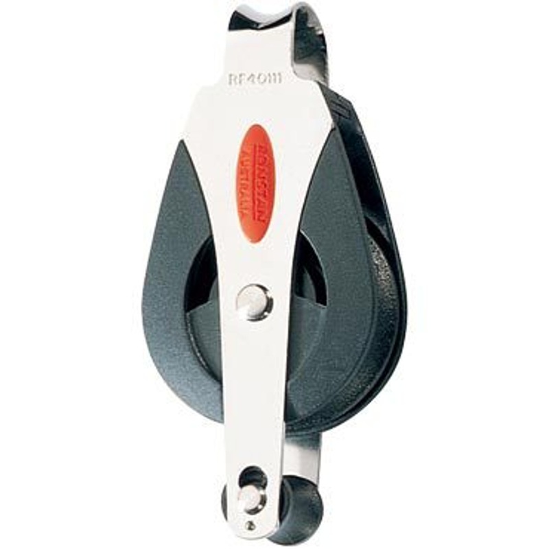 Ronstan Series 40 Ball Bearing Block, Single, Becket, Loop Top