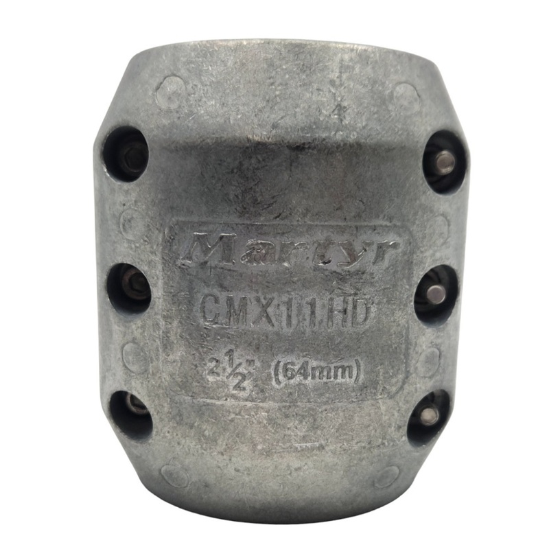 Martyr 2″ Shaft Anode 6 Bolt – Zinc, Heavy Duty