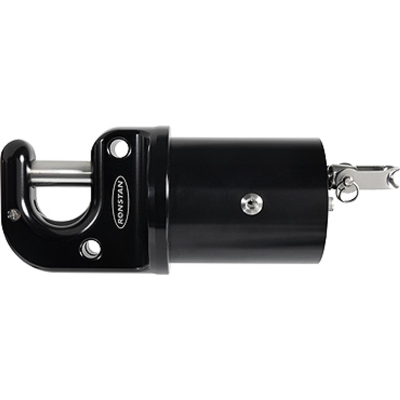 Ronstan Outboard Pole End – suits ID 65mm, aluminium w/ internal stainless steel plunger pin, trigger operated