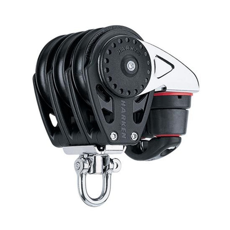 Harken 57mm Triple Carbo Block w/ Cam Cleat