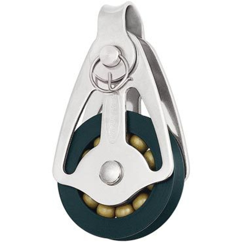 Ronstan Series 40 Ball Bearing Block, Single Loop Top, Clevis Pin Top