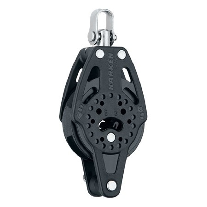 Harken 57mm Carbo Ratchet Block w/ Becket