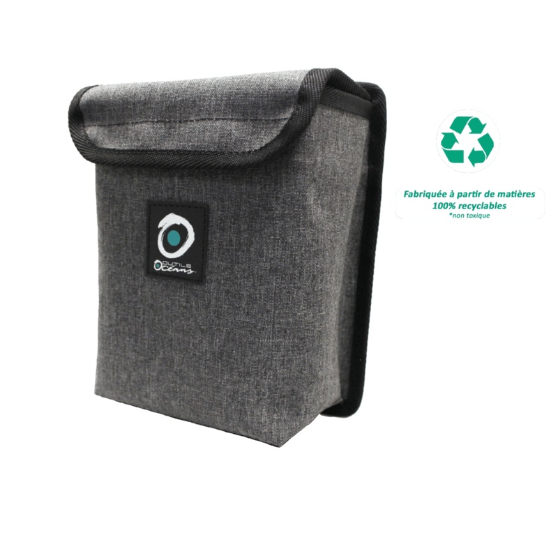 Outils Storage Locker Bag – Rigid Back, Flap, Grey