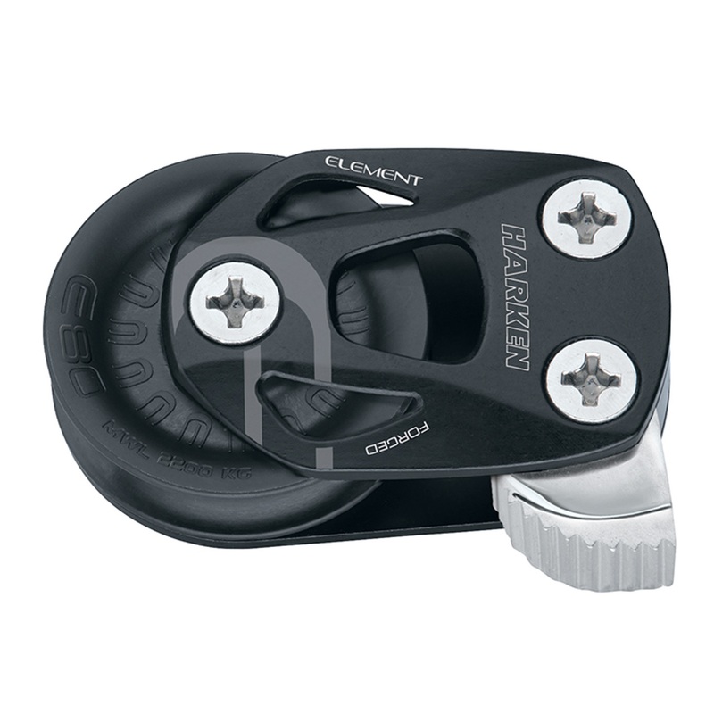 Harken 80mm Element Single Footblock w/Lockoff A