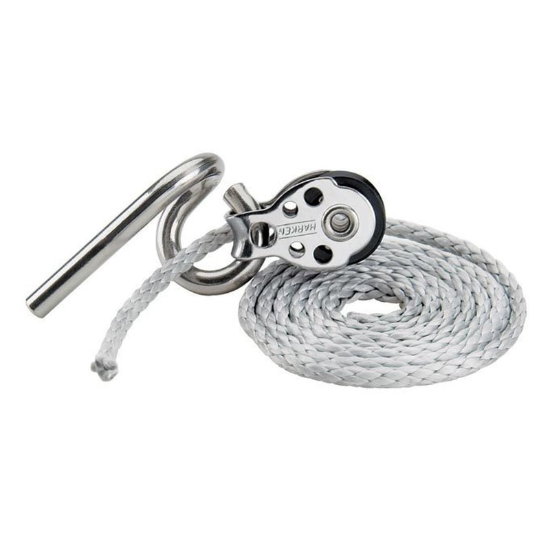 Harken Dinghy Clew Hook w/ 16mm Air Block