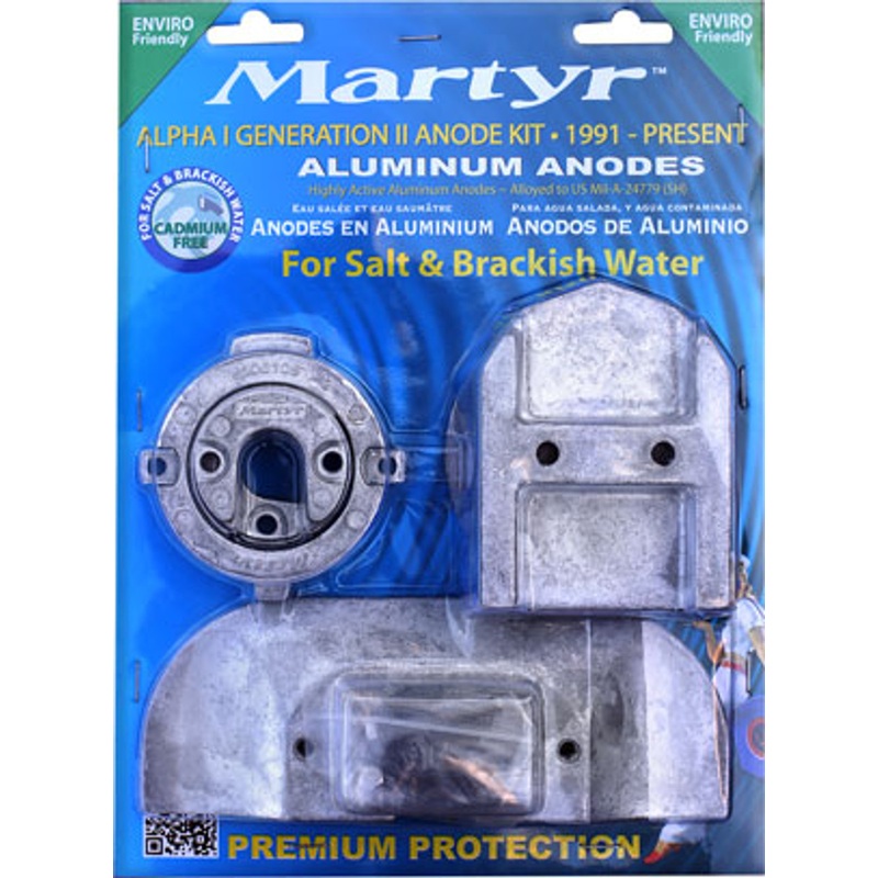 Martyr Alpha 1 Generation 2 Anode Kit – 1991 to Present