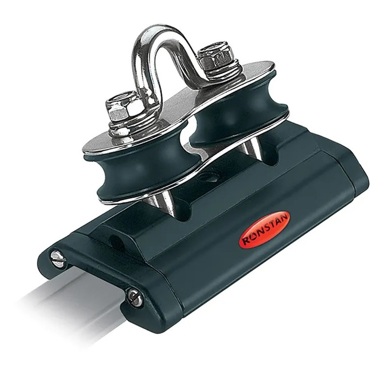 Ronstan Series 19 Traveller Car, 100mm, 2 Pivot Control Sheaves