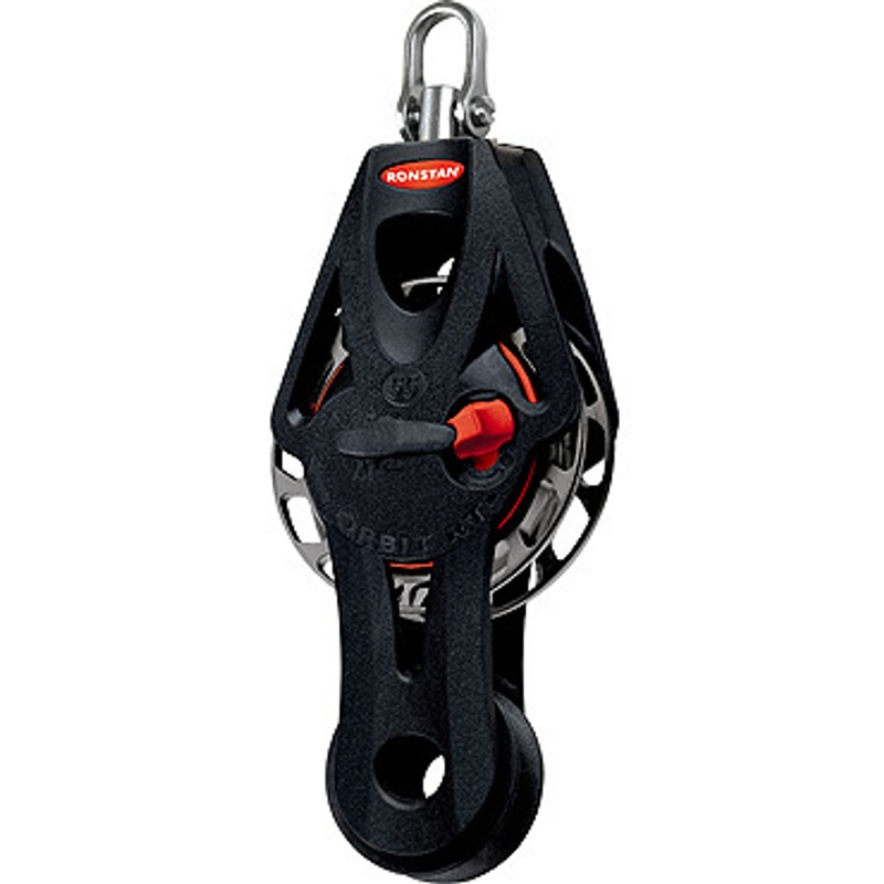 Ronstan Series 55 Ratchet Orbit Block, Fiddle, Becket, Swivel