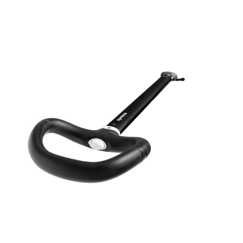 Spinlock Matt Black Asymmetric Handle Tiller Extension 1600mm