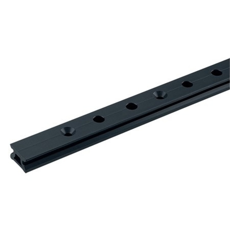 Harken 27mm Low-Beam Pinstop Track – 6′, 4″ Hole Spacing, 2 Pinstop Holes
