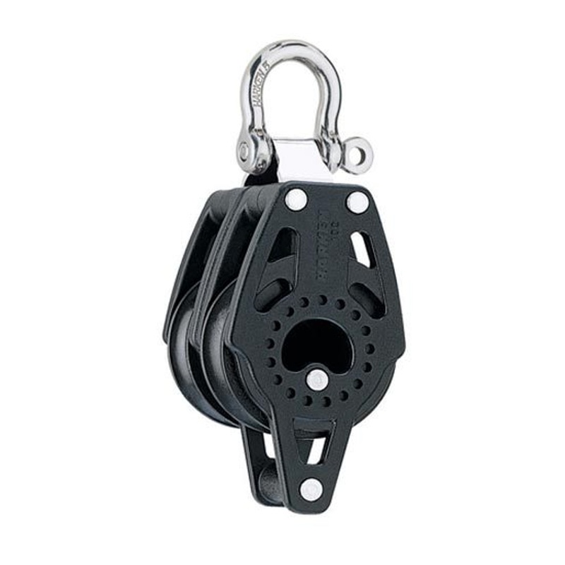 Harken 40mm Carbo Fixed Double w/Becket