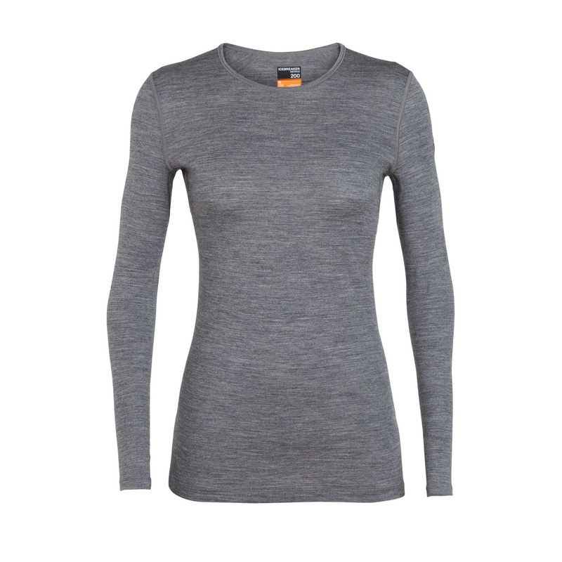 Icebreaker Merino 200 Oasis Long Sleeve Crewe Thermal Top – Women