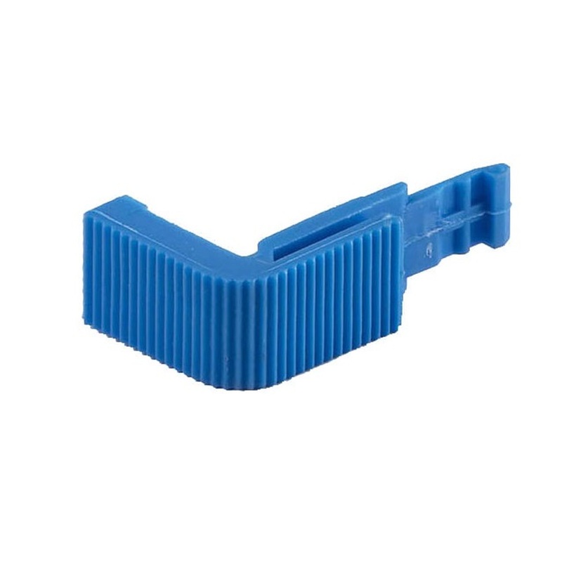 RWB Gebo Blue Plastic Handle Lock for Hatches