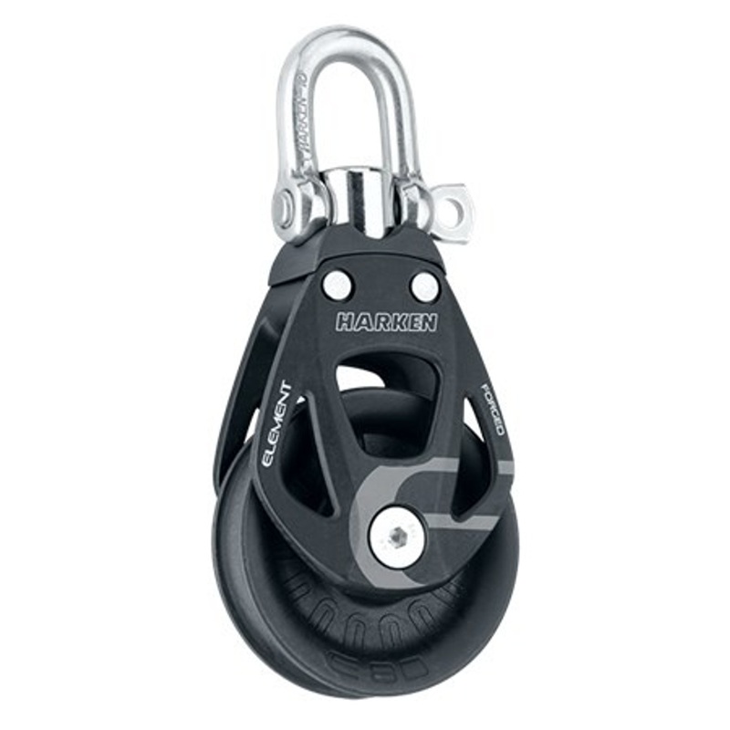 Harken 80mm Aluminum Element Block – Swivel
