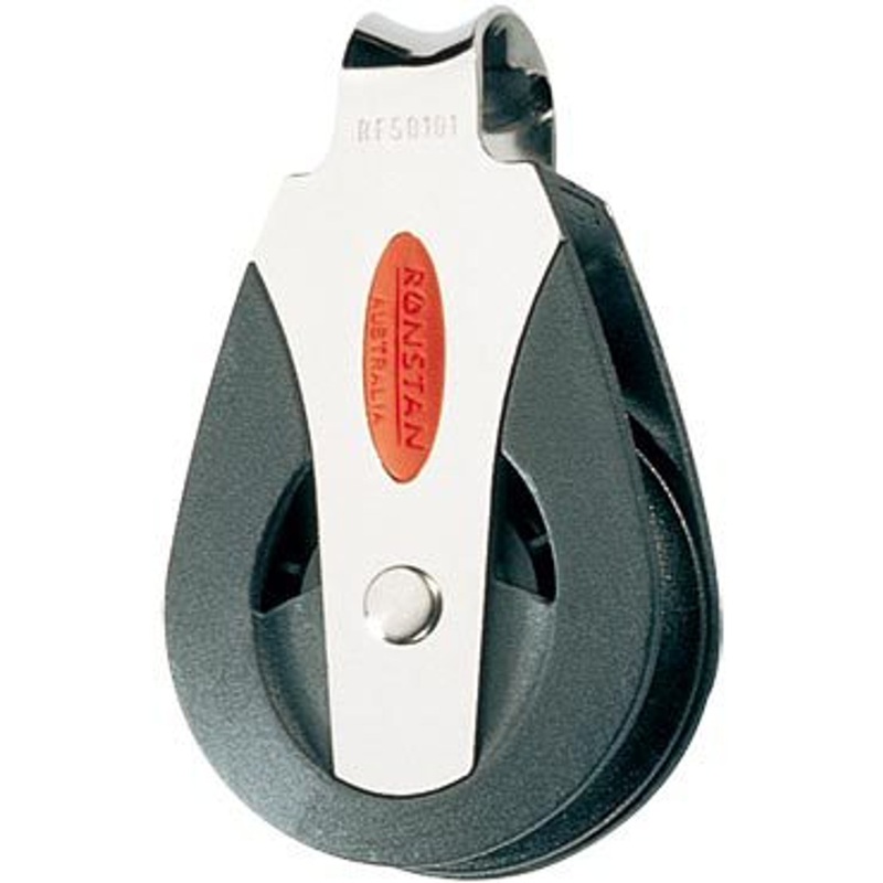 Ronstan Series 50 Ball Bearing Block, Single, Loop Top