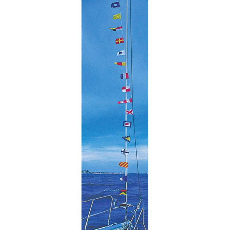 RWB Flags Set on 12 Metres String