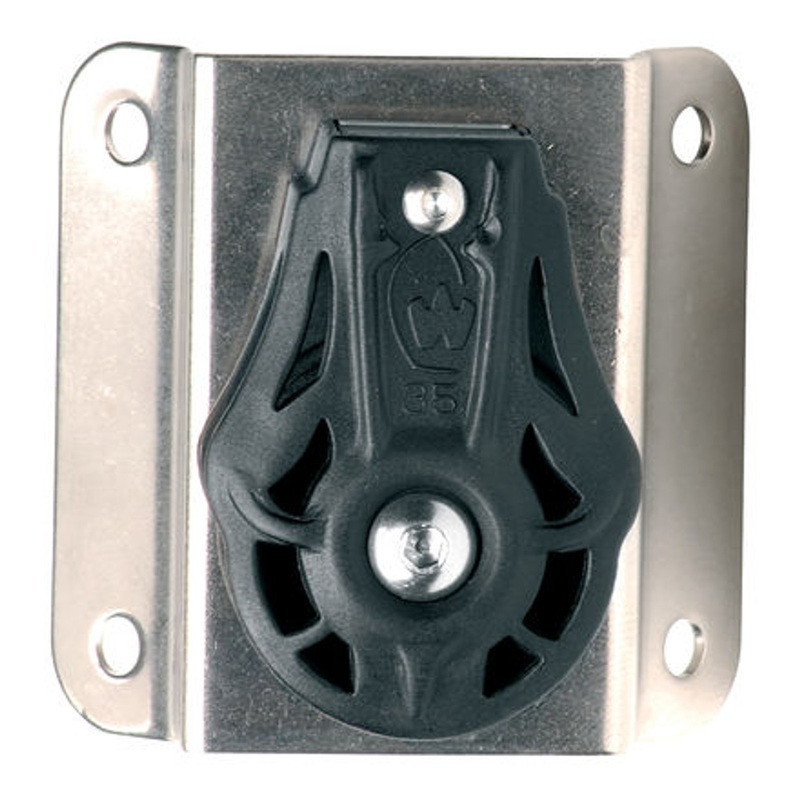 Wichard 35mm Plain Bearing Block Single Boom Mount/Reefing