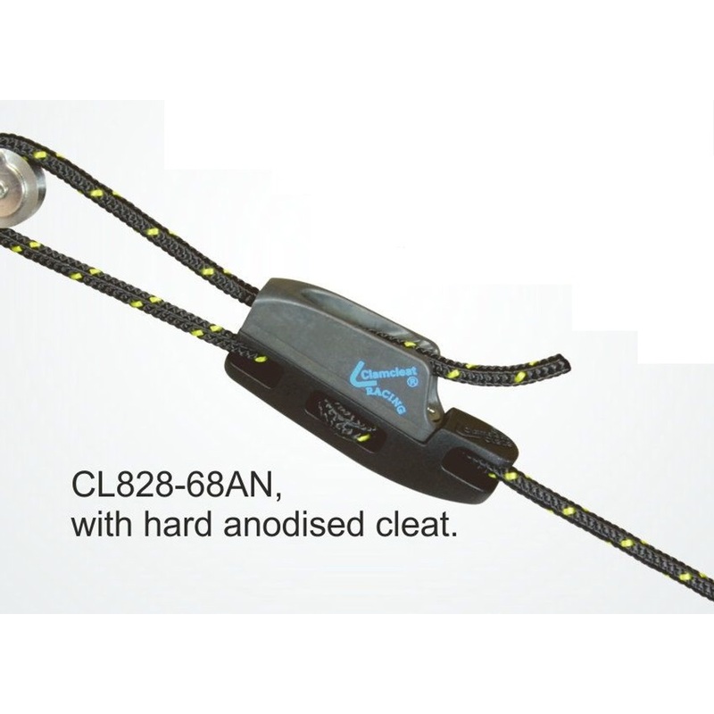 Clamcleat CL828-68 Aero Cleat with CL268 Racing Micro Cleat