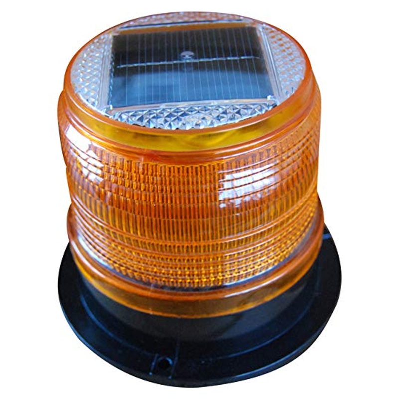 Dock Edge Solar Marker Light – Amber