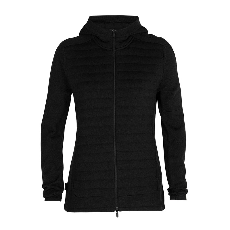 Icebreaker ZoneKnit Merino Insulated Long Sleeve Zip Hoodie – Women
