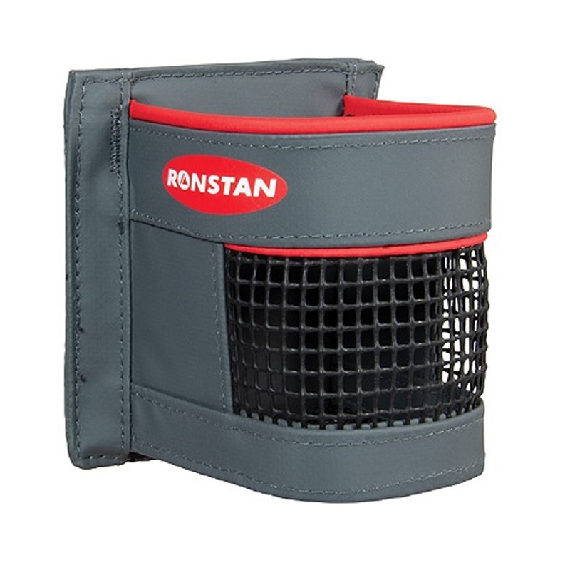 Ronstan Drink Holder – Grey PVC/Mesh, Wide