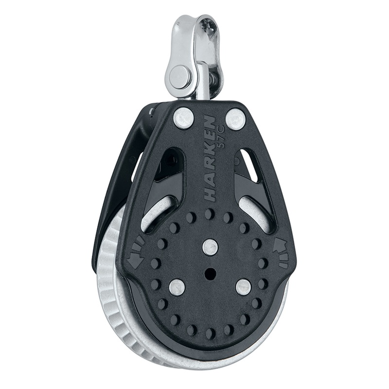 Harken 57mm Carbo Ratchamatic Block – 2 x Grip