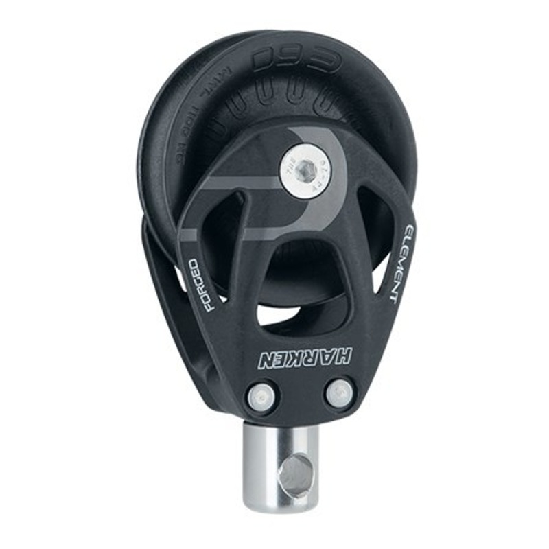 Harken 60mm Aluminum Element Mastbase Block – Swivel, 8mm Pin