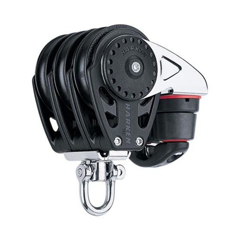 Harken 75mm Triple Carbo Block w/ Cam Cleat