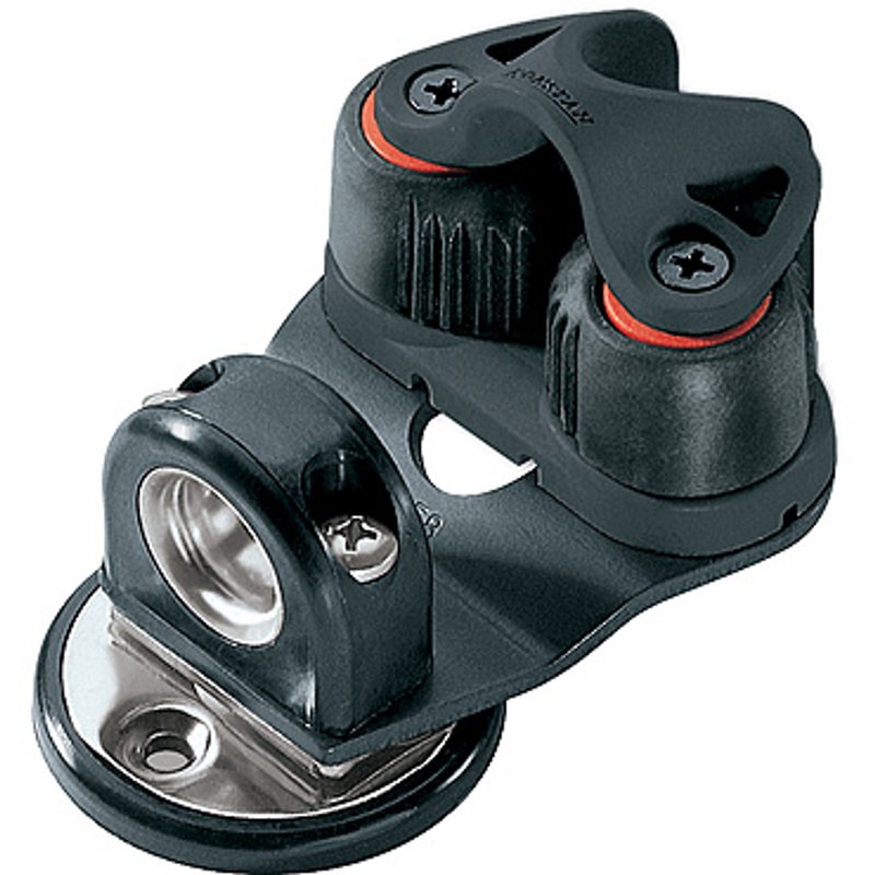 Ronstan Swivel Fairlead, Cleat, 3mm-12mm Rope