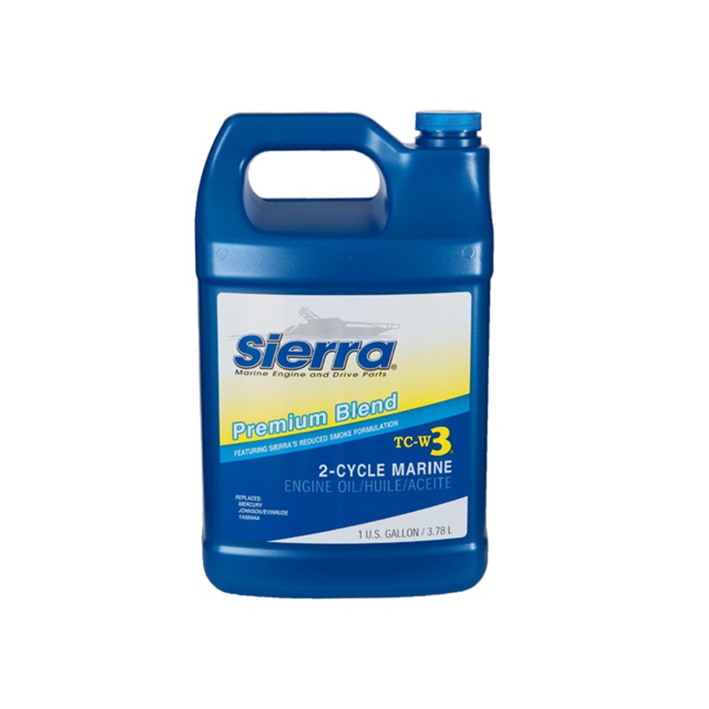 Sierra Blue TC-W3 Premium Blend 2-Stroke Engine Oil – 3.78L (1 gallon)