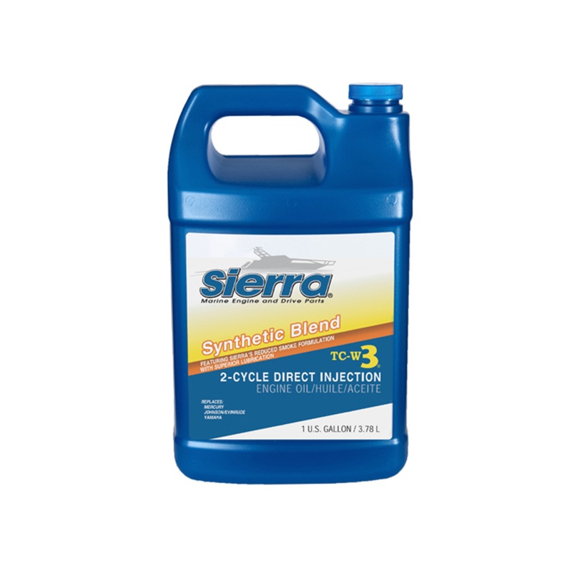 Sierra Direct Injection TC-W3 Oil – 3.78L (1 gallon), equiv XD50, HPDI Yamaha, Optimax