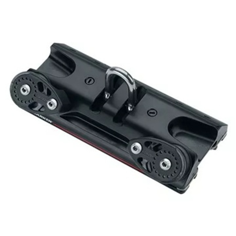 Harken BB 32mm HL Traveler Car w/ Shackle and 2:1 Controls
