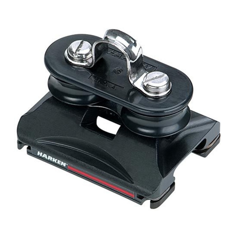 Harken HL Small Boat CB Car w/ Fixed Sheaves