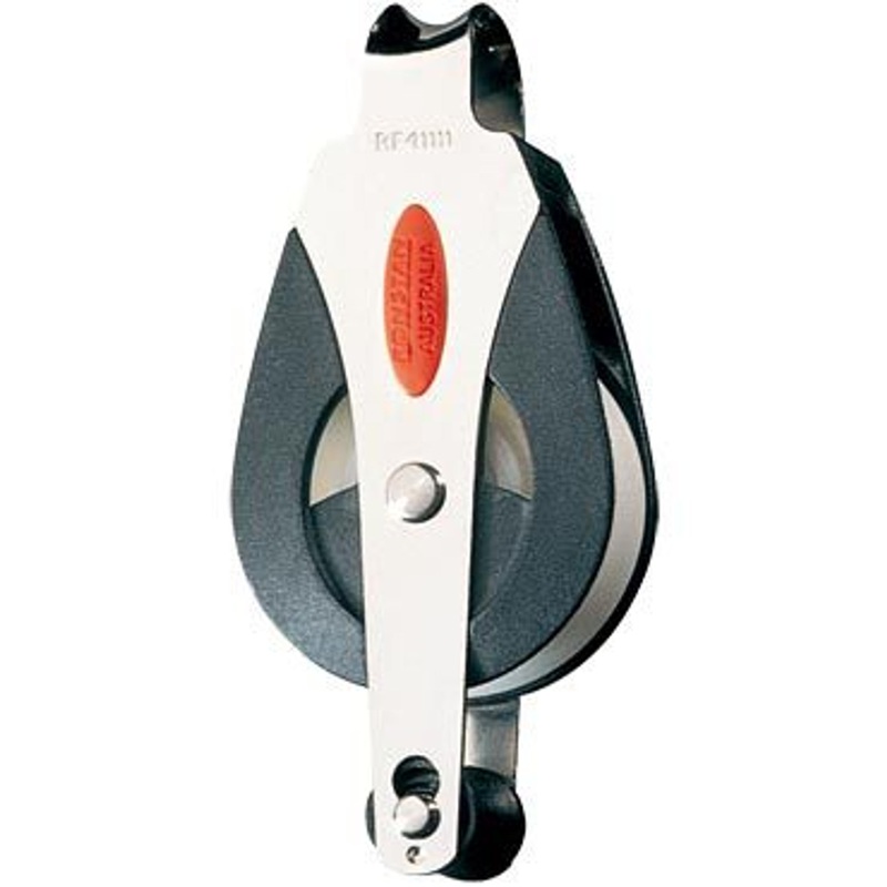 Ronstan Series 40 All Purpose Block, Single, Loop Top, Becket
