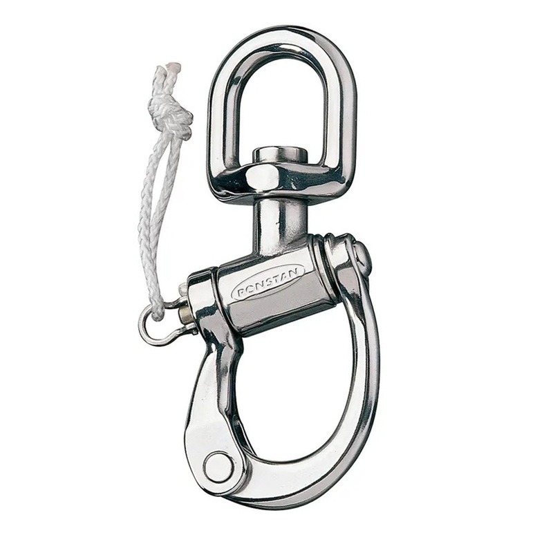 Ronstan Swiveling Small Bail Trunion Snap Shackle 137mm