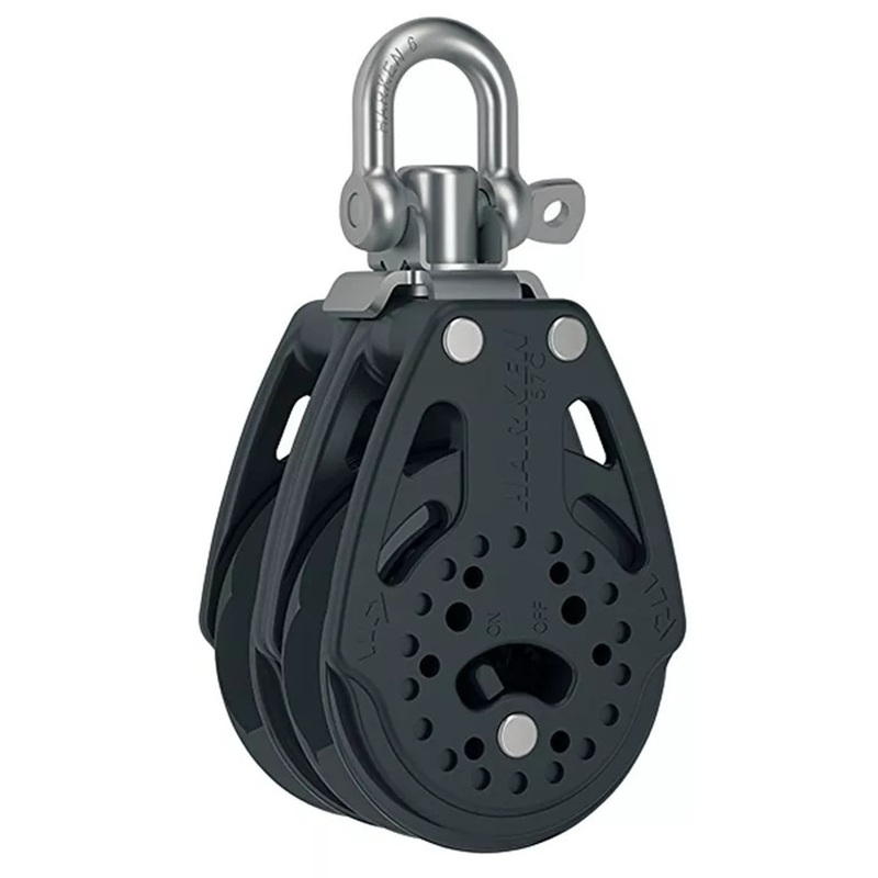 Harken Carbo 57 mm Double Ratchet Block – Swivel