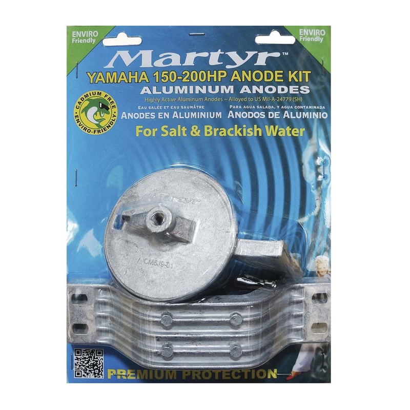 Martyr Yamaha 150-200HP Anode Kit