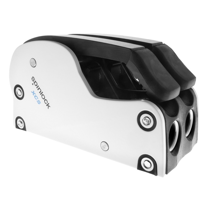 Spinlock XCS Clutch with Ceramic Cam and Base, 6-10mm Line, White – Double