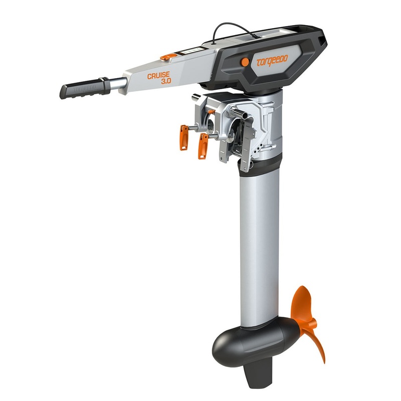 Torqeedo Cruise 3.0 TL Electric Outboard Motor – Tiller, Long Shaft