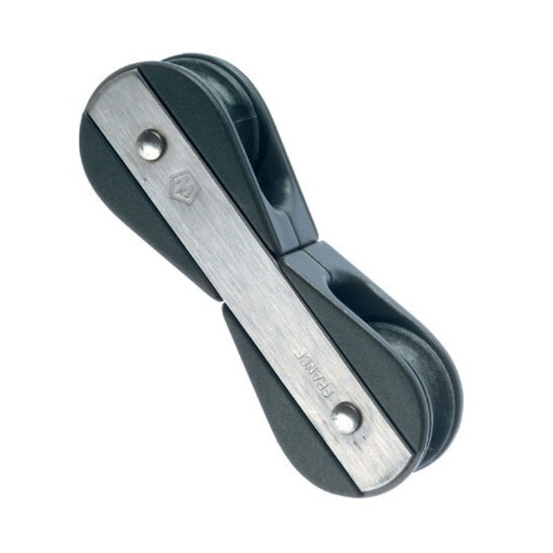 Wichard Single Plain Bearing Block – Sheave 25, Opposite in line