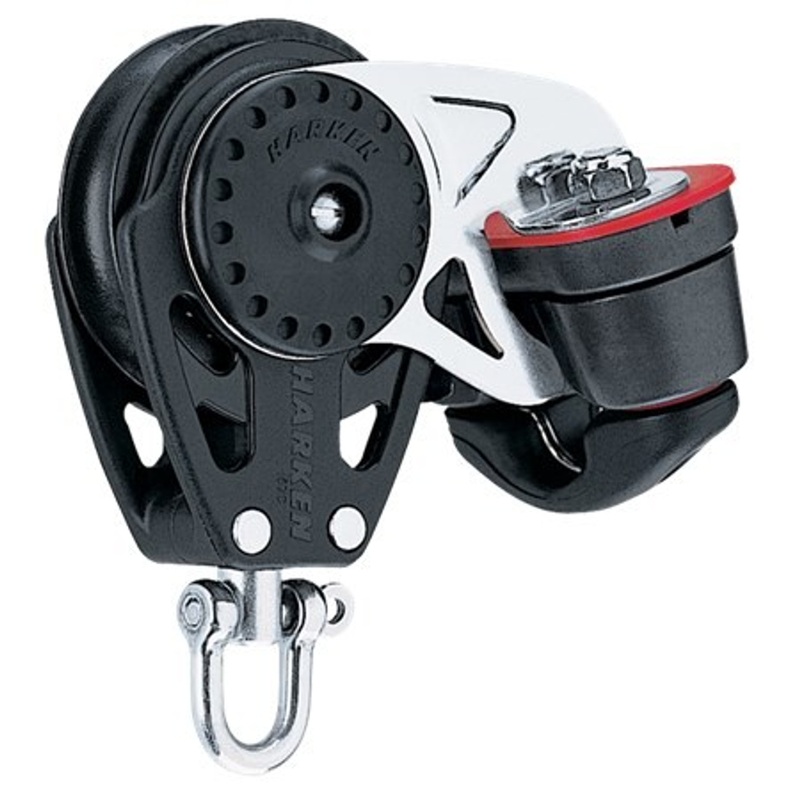 Harken 57mm Carbo Block w/ Cam Cleat