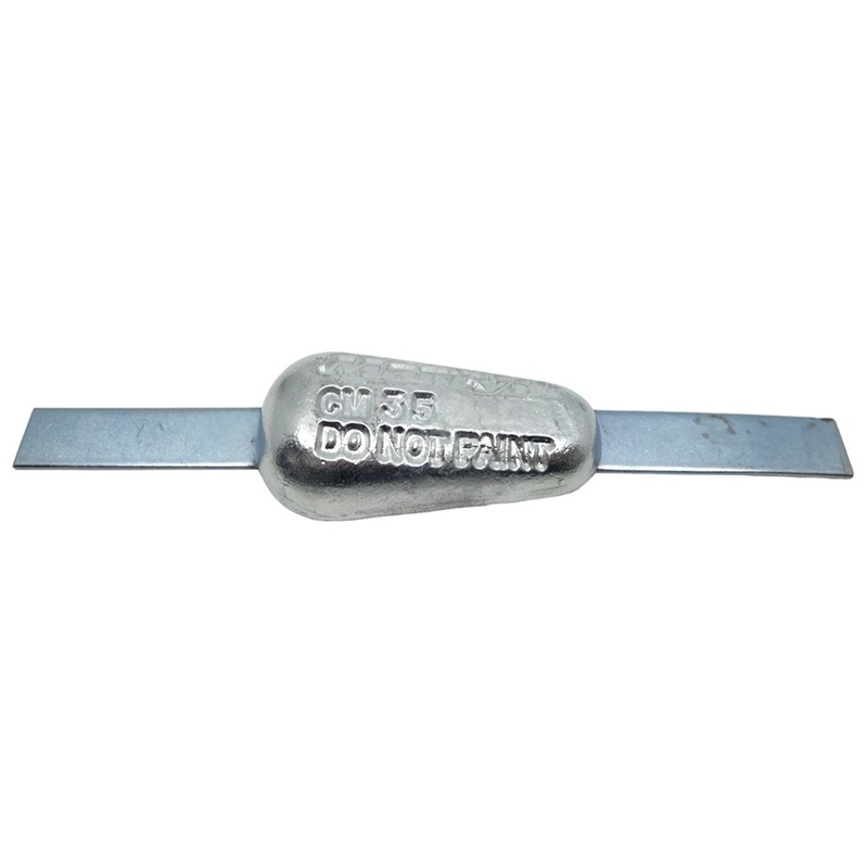 Martyr 1kg Zinc Tear Drop Anode with Strap – CM35GZ