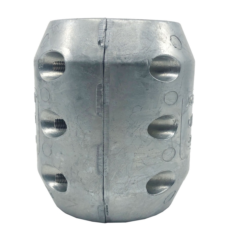 Martyr 2 3/4″ Shaft Anode 6 Bolt – Zinc, Heavy Duty