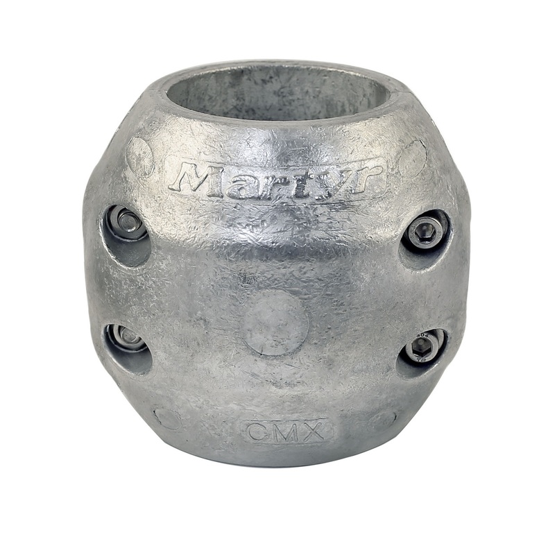 Martyr 3″ Zinc Shaft Anode – 4 Bolt, CMX13