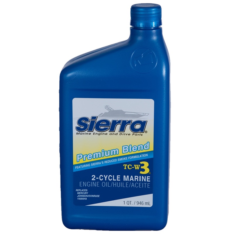 Sierra Blue TC-W3 Premium Blend 2-Stroke Engine Oil – 946ml (1 quart)