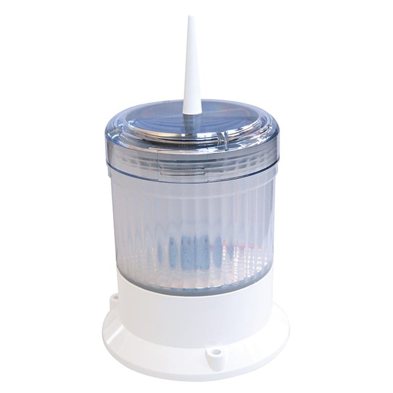 Dock Edge Solar Piling Cap Light