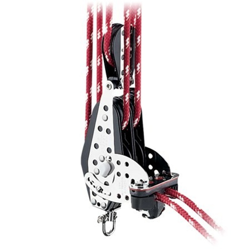 Harken 3in Double Hex Fiddle w/ X Block & 412