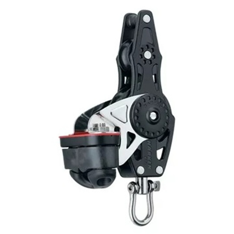 Harken 40mm Carbo Fiddle w/Cam Cleat & Becket